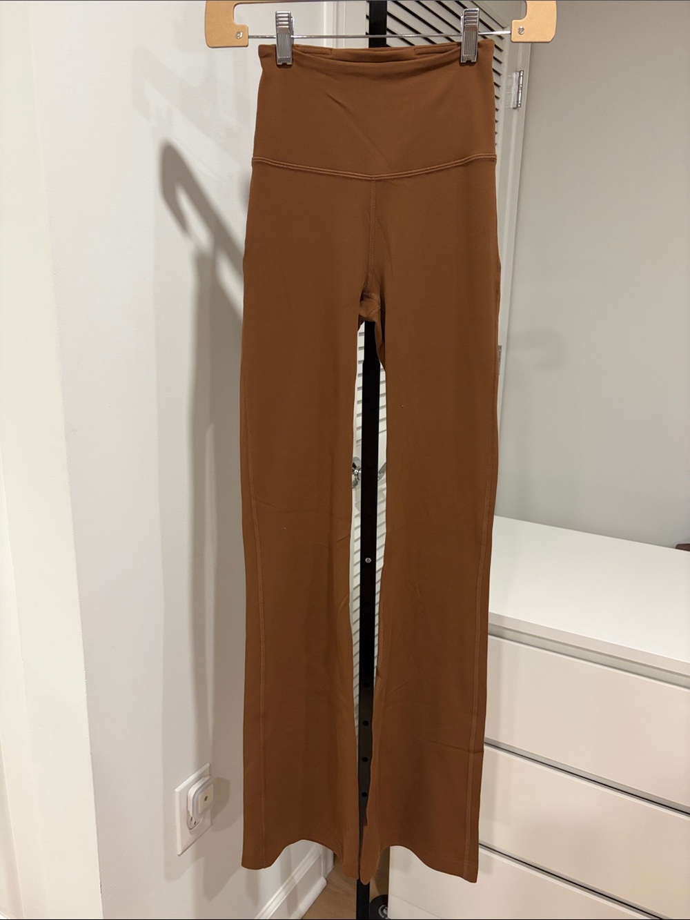 Lululemon Rust Brown Groove Pant SHR Flare